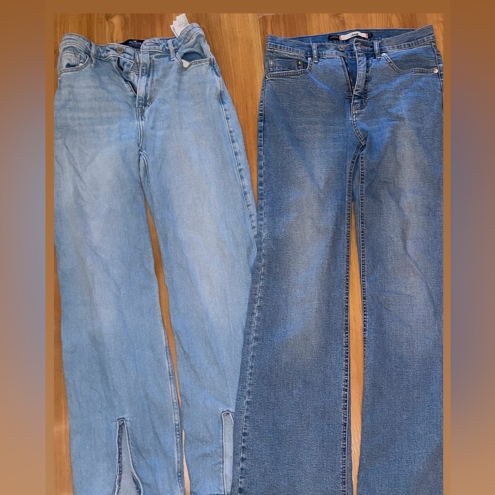 Pair of Blue Denim Jeans